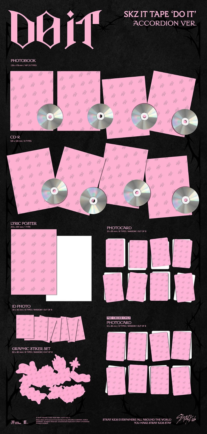 Stray Kids DO IT Accordion Version Album inhalt