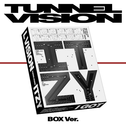 ITZY Tunnel Vision Box Version Album Cover