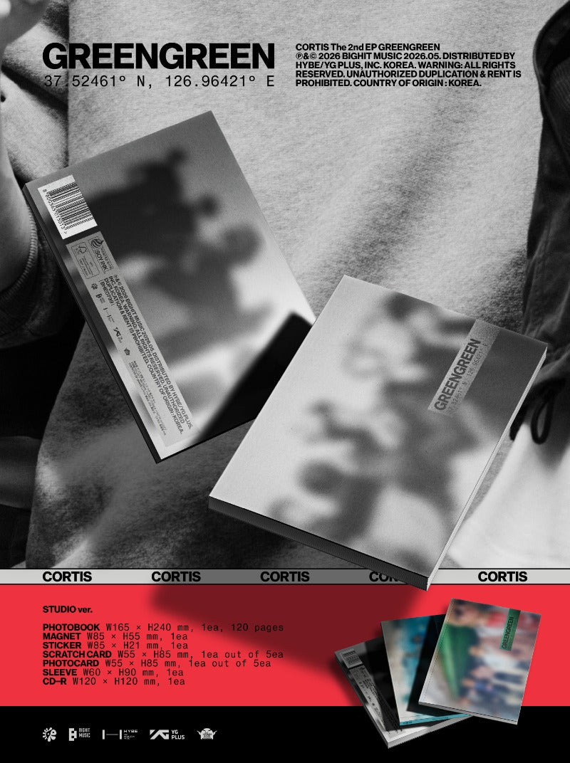 CORTIS 2nd EP [GREENGREEN] (BRIDGE Ver. / STREET Ver. / STUDIO Ver.)