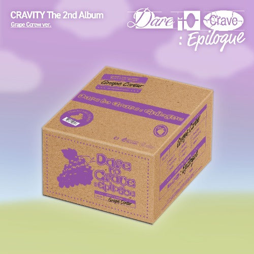 CRAVITY 2nd Full Album [Dare to Crave : Epilogue] (Grape Ccrew ver.) (Limited)