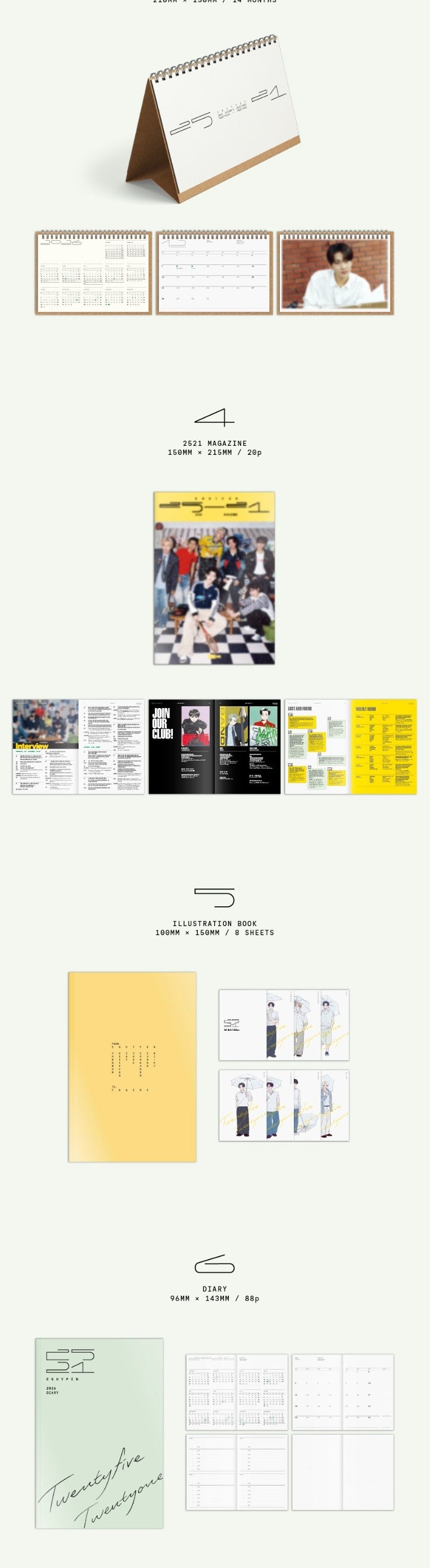 enhypen seasons greetings 2026 inhalt