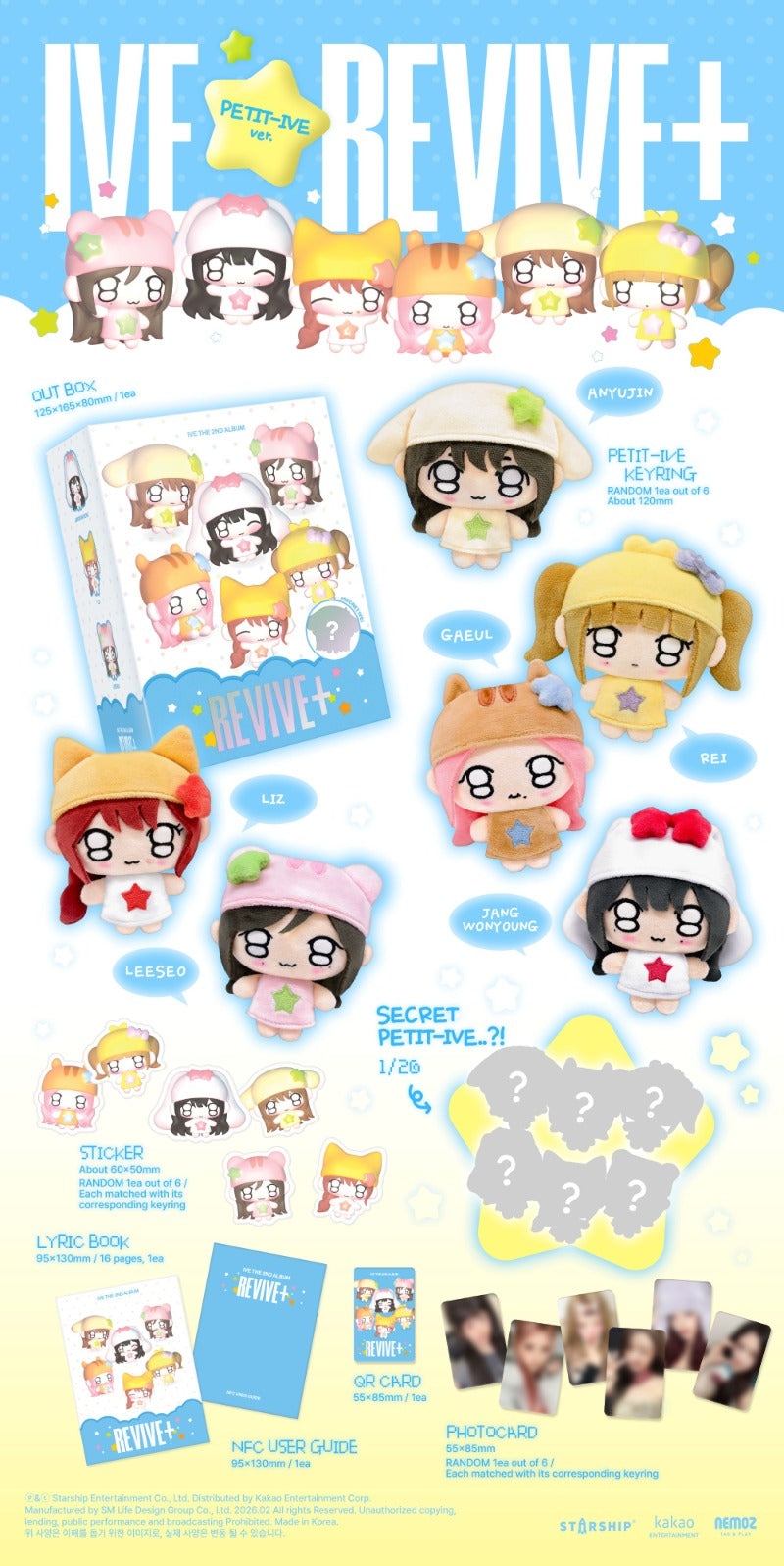 IVE
2nd Album [REVIVE+] (PETIT-IVE Ver.) (Limited