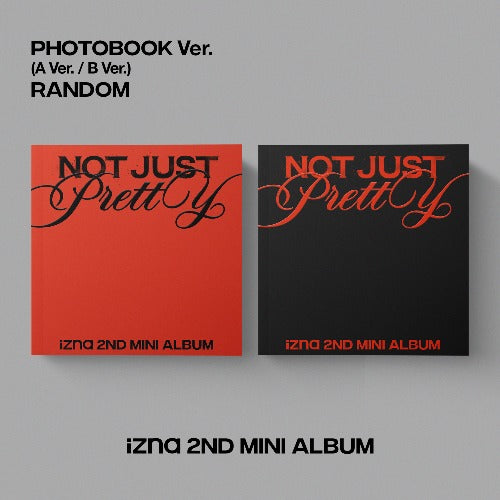 izna Not Just Pretty Photobook Version Album Cover
