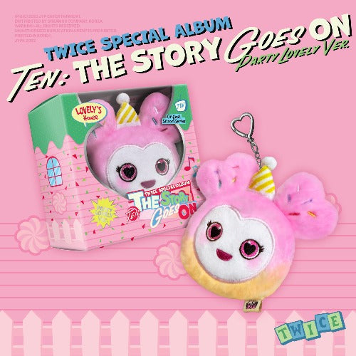 TWICE TEN Party Lovely Version Album Cover
