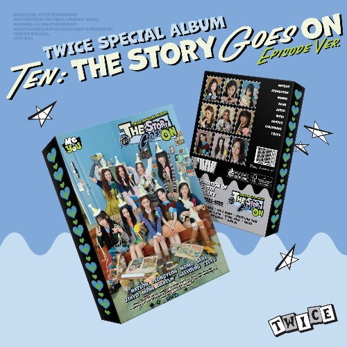 TWICE TEN The Story Goes On EPISODE Version Album Cover
