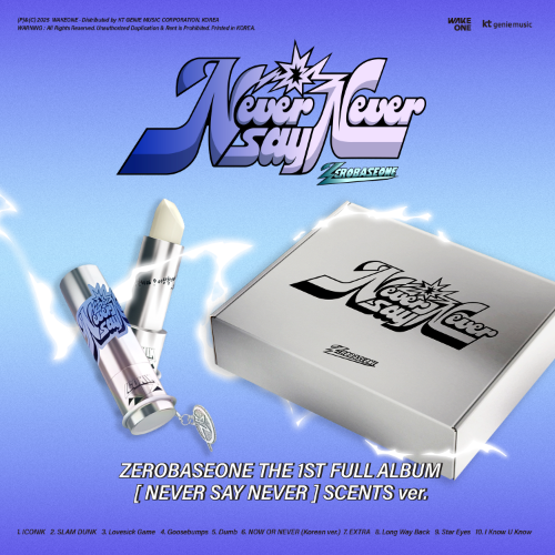 ZEROBASEONE NEVER SAY NEVER SCENTS Version Album Cover
